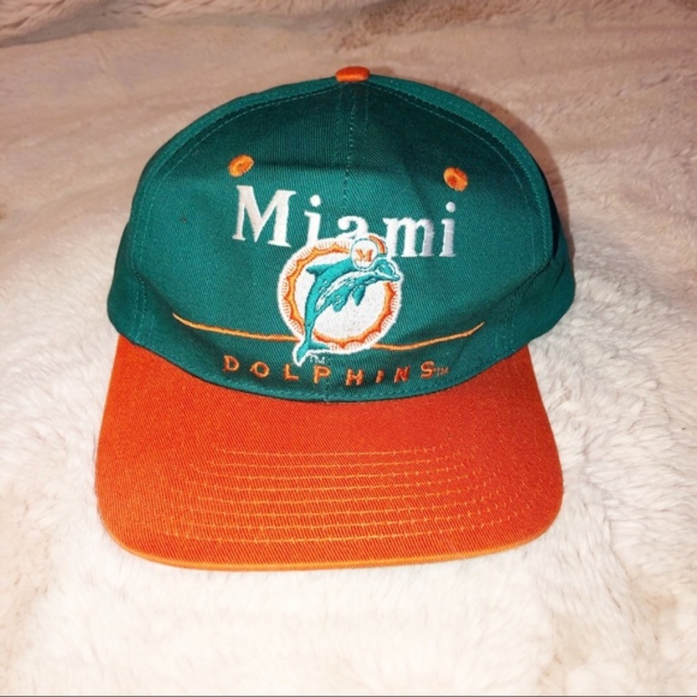 Vintage 90s Miami Dolphins SnapBack cap HAT